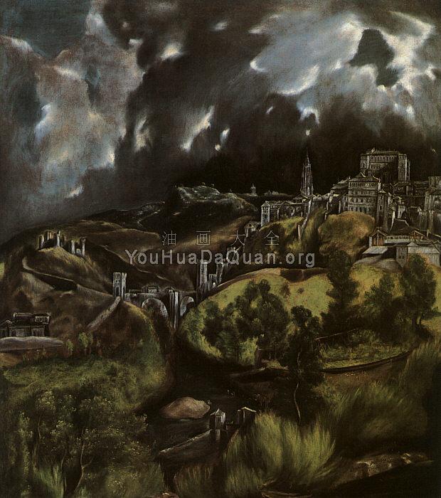 View of Toledo - 埃尔·格列柯